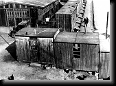 Pohled na cikansky tabor Lety u Pisku, 1942 * 600 x 436 * (64KB)